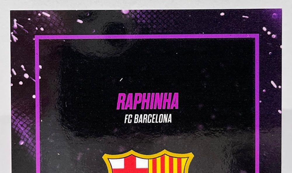 2024-25 Topps UCC Showtime Autograph Raphinha FC Barcelona 02/25 *5