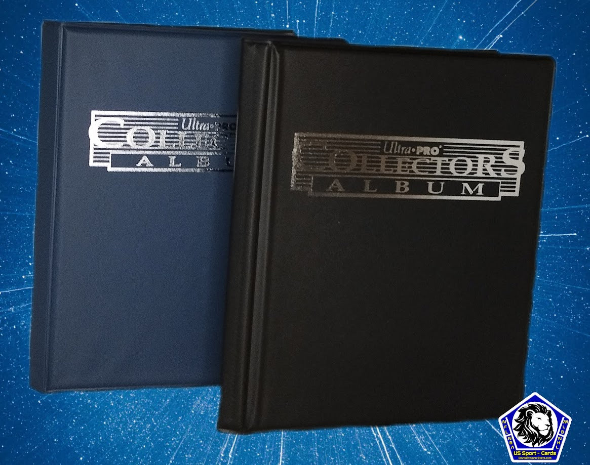 Ultra Pro 4 Pocket Collectors Album für bis zu 80 Karten schwarz/blau