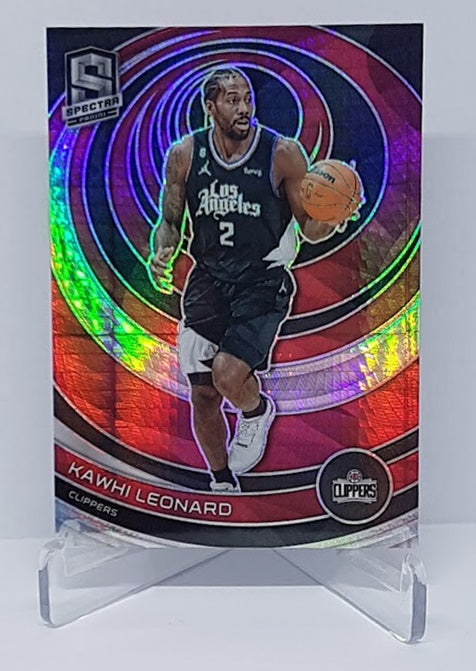 2022-23 Panini Spectra Asia Prizm Kawhi Leonard LA Clippers #64