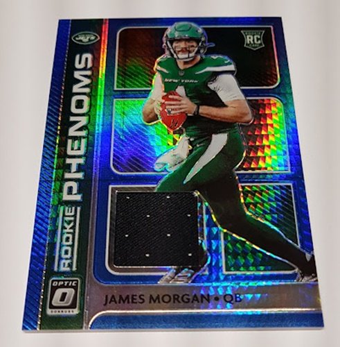 2020 Panini Donruss Optic Prizm Rookie Phenoms James Morgan Jets