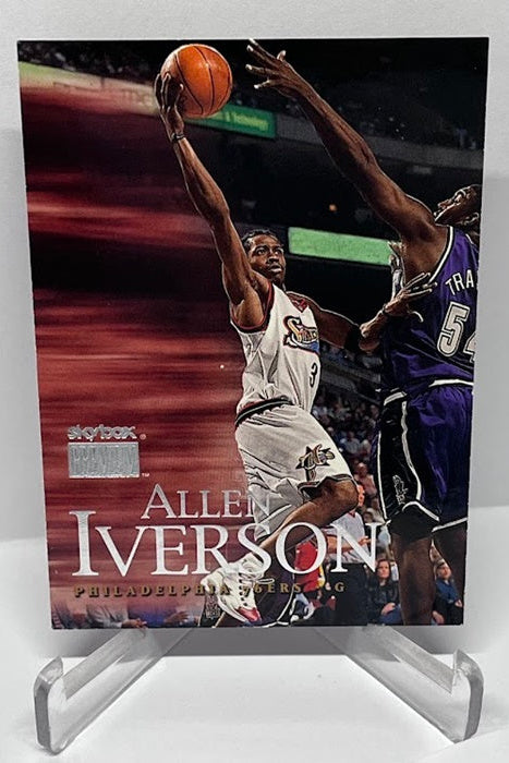 1999 Fleer Skybox Premium Allen Iverson 76ers #100