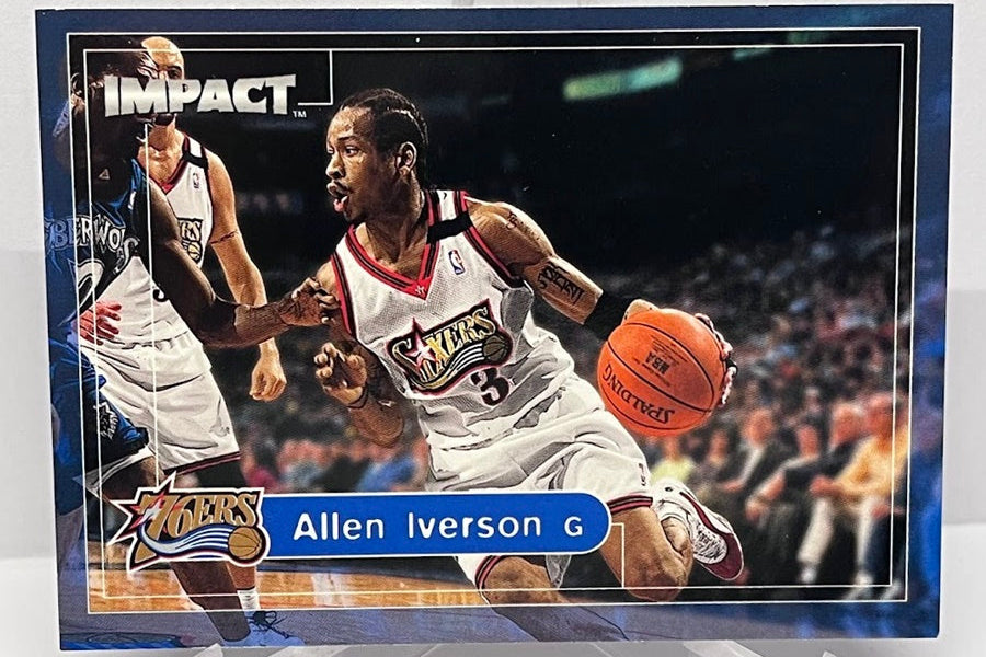2000 Fleer Skybox Impact Allen Iverson Philadelphia 76ers #30