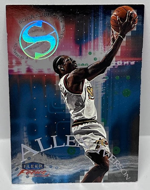 1999-00 Fleer Focus Soar Subjects Allen Iverson Philadelphia 76ers #1