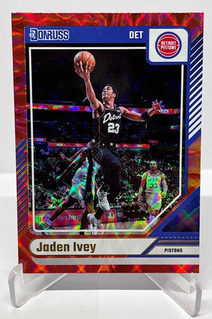 2024-25 Panini Donruss Red Jaden Ivey Detroit Pistons #39 *6