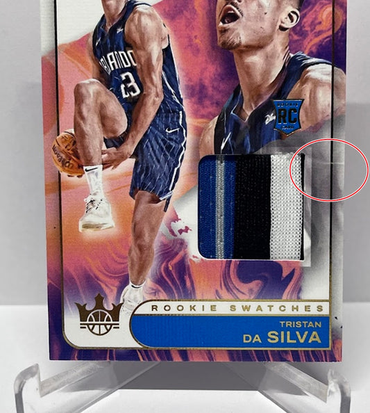 2024-25 Panini Court Kings Rookie Swatches RC Tristan Da Silva Orlando