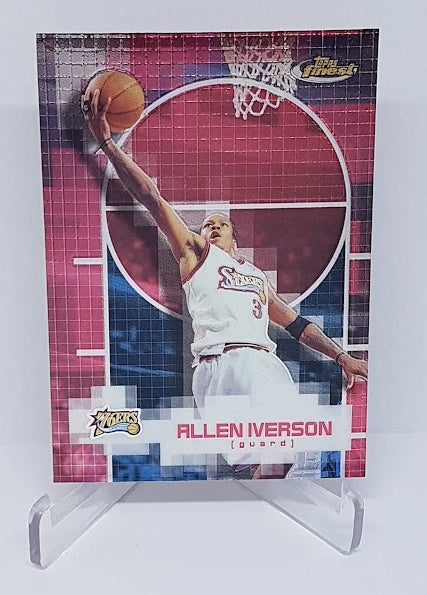 2000 Topps Finest Allen Iverson Philadelphia 76ers
