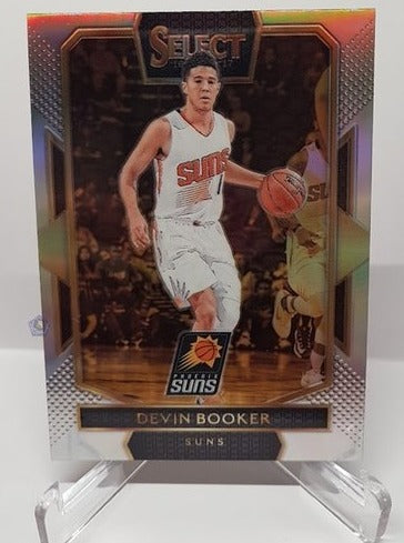 2016-17 Panini Select Silver Prizm Devin Booker Suns #253