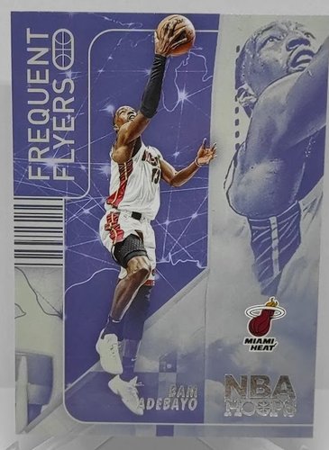 2022-23 Panini Hoops Frequent Flyers Bam Adebayo Heat #11