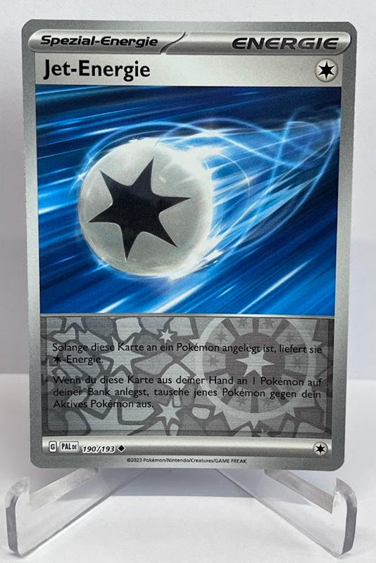 Pokemon Entwicklungen in Paldea Jet-Energie 190/193 Reverse Holo Deutsch #99