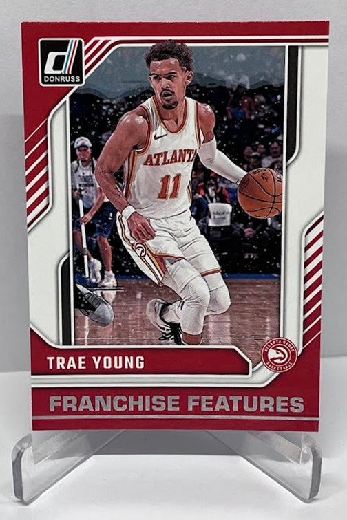 2024-25 Panini Donruss Winter Franchise Features Trae Young Hawks #9