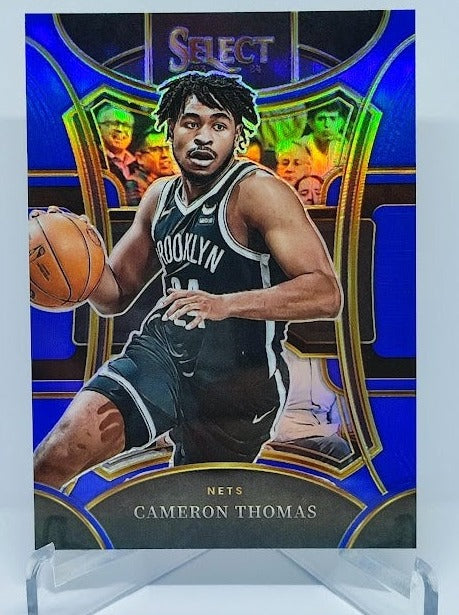 2023-24 Panini Select Prizm Cameron Thomas Nets #395