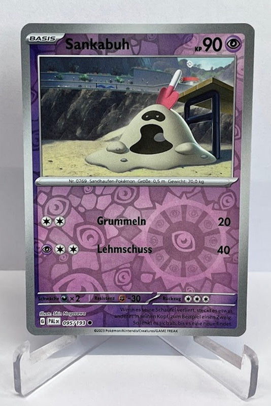 Pokemon Entwicklungen in Paldea Sankabuh 095/193 Reverse Holo Deutsch #99