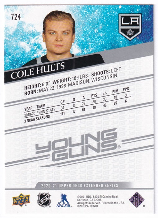 30 Card Lot 2020-21 Upper Deck Extended Series Young Guns 701-730 Complete