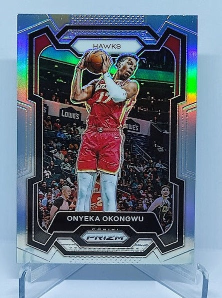 2023-24 Panini Prizm Silver Prizm Onyeka Okongwu Hawks #290