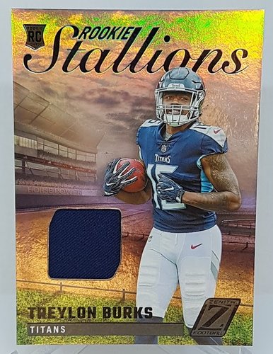 2022 Panini Zenith Rookie Stallions RC Treylon Burks Titans