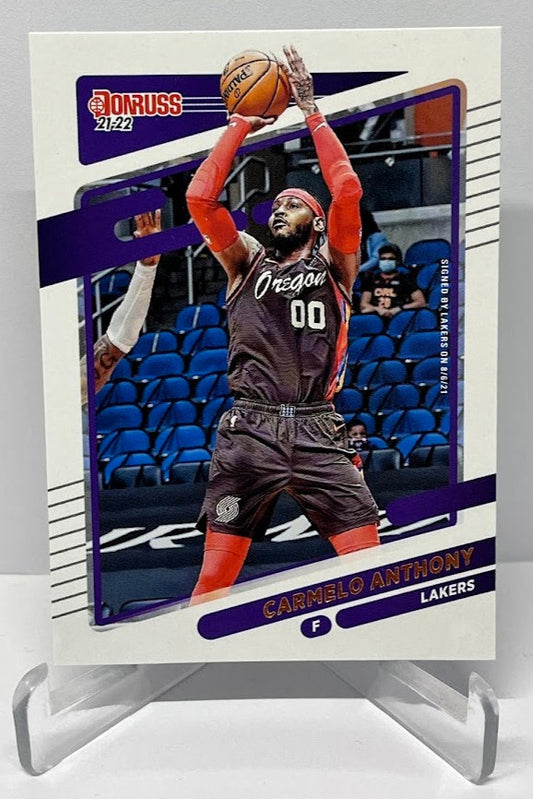 2021-22 Panini Donruss Carmelo Anthony Los Angeles Lakers #103