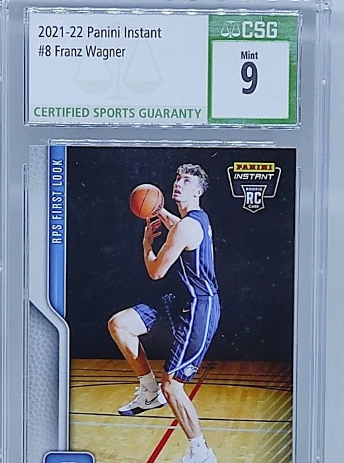 2021-22 Panini Instant RC Franz Wagner Magic LE 268 CSG 9