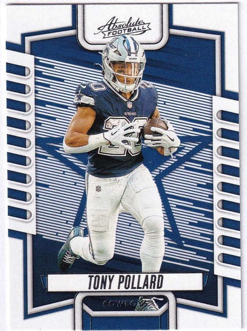 2023 Panini Absolute Tony Pollard Cowboys #58