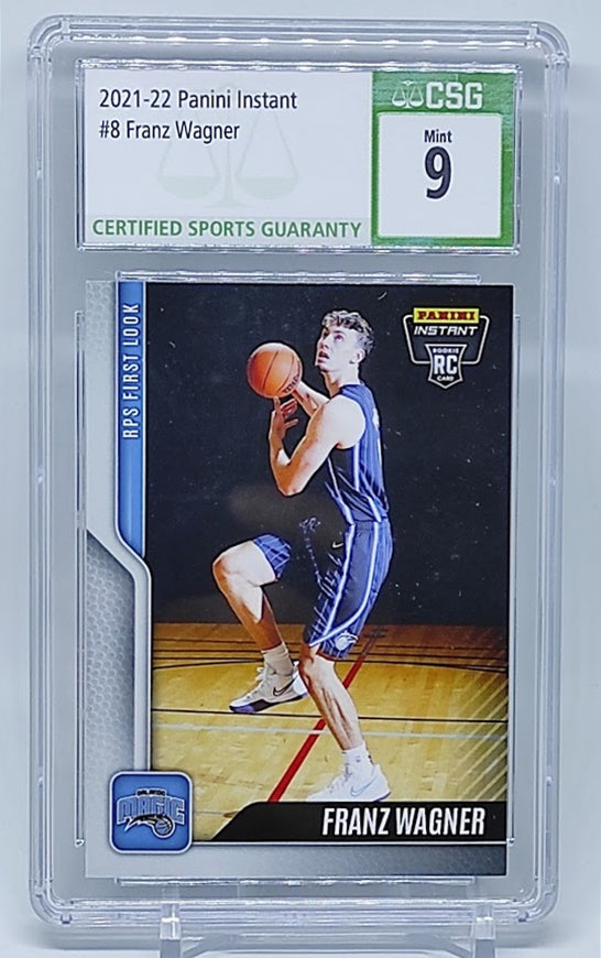 2021-22 Panini Instant RC Franz Wagner Magic LE 268 CSG 9