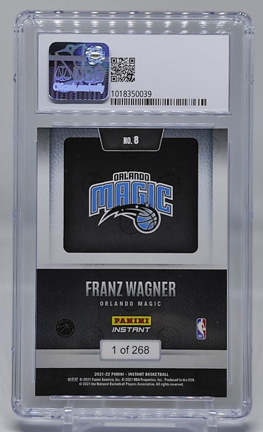 2021-22 Panini Instant RC Franz Wagner Magic LE 268 CSG 9