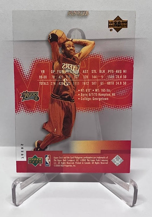 2000 Upper Deck SLAM Allen Iverson Philadelphia 76ers #40