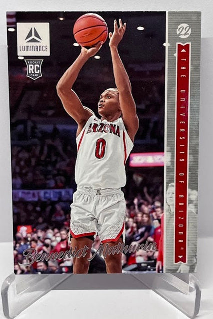 2022 Panini Chronicles Luminance RC Bennedict Mathurin Arizona #28