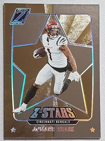2022 Panini Zenith Z-Stars Ja'Marr Chase Bengals