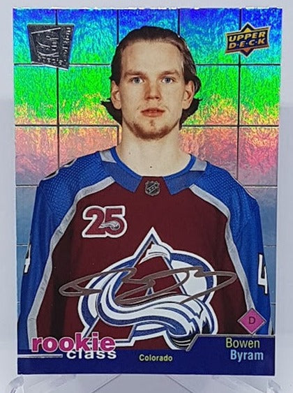 2020-21 Upper Deck Extended Series Rookie Class Bowen Byram Colorado RC9