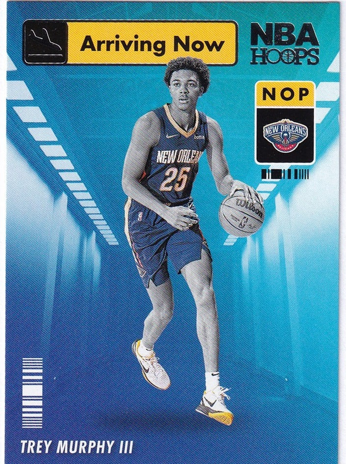 2021-22 Panini Hoops Arriving Now Trey Murphy Pelicans #9