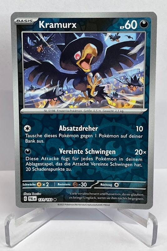 Pokemon Entwicklungen in Paldea Kramurx 131/193 Reverse Holo Deutsch #99