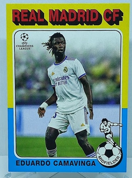 2022 Topps UCL Eduardo Camavinga Real Madrid