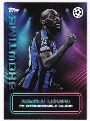 2022-23 Topps Showtime Romelu Lukaku FC Internazionale Milano