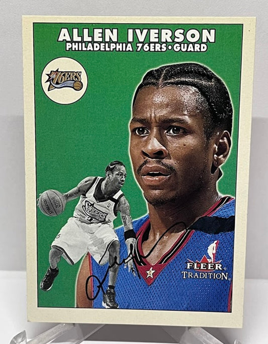 2000-01 Fleer Tradition Allen Iverson Philadelphia 76ers #152