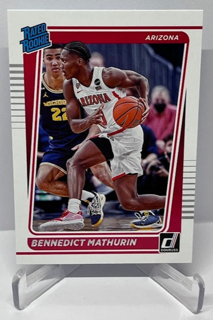 2022 Panini Chronicles Donruss Rated Rookie Bennedict Mathurin Arizona #3