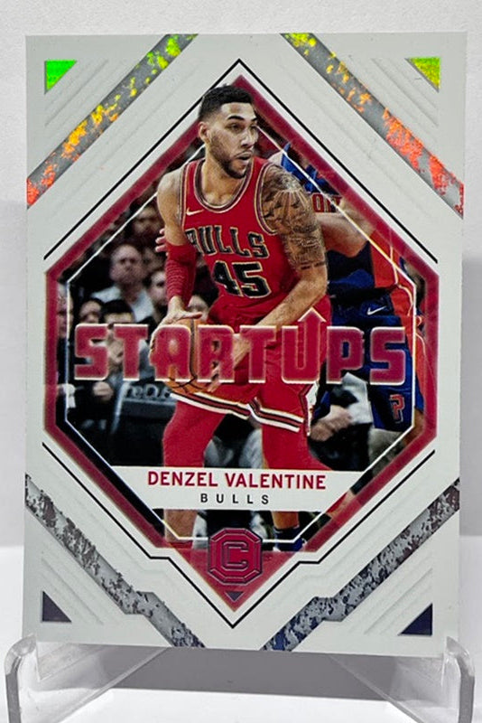 2017-18 Panini Cornerstones Startups Denzel Valentine Chicago #1