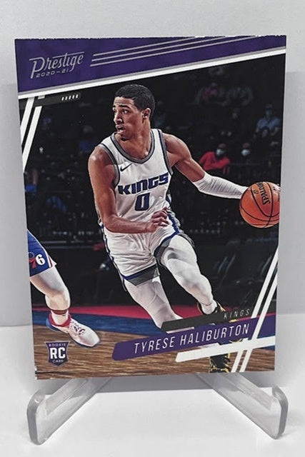 2020-21 Panini Chronicles Prestige RC Tyrese Haliburton Kings #73