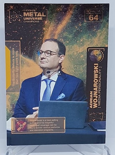 2021 Skybox Metal Universe Adrian Wojnarowski Media Personality #64