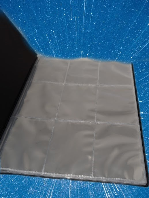 Ultra Pro 9 Pocket Collectors Album für bis zu 180 Karten blau