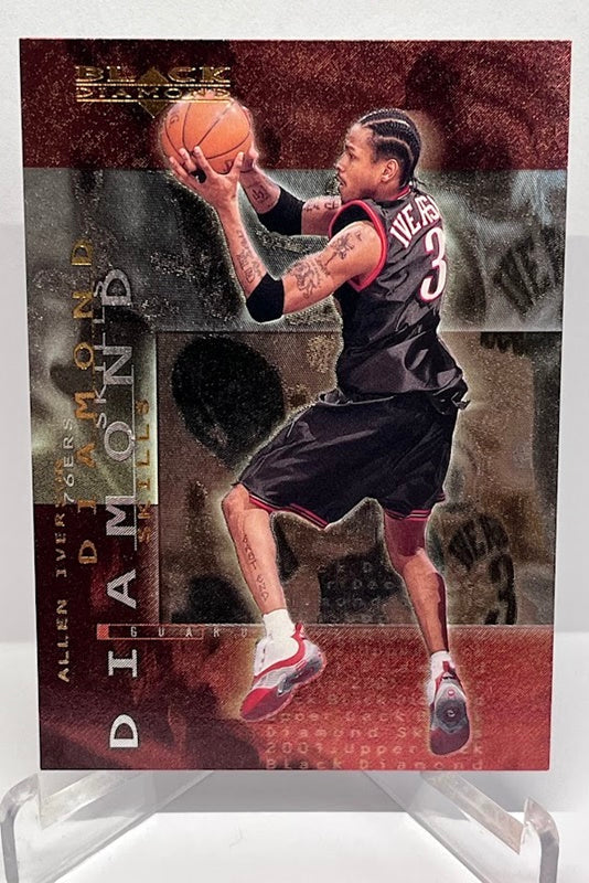 2001 Upper Deck Black Diamond Skills Allen Iverson 76ers #3