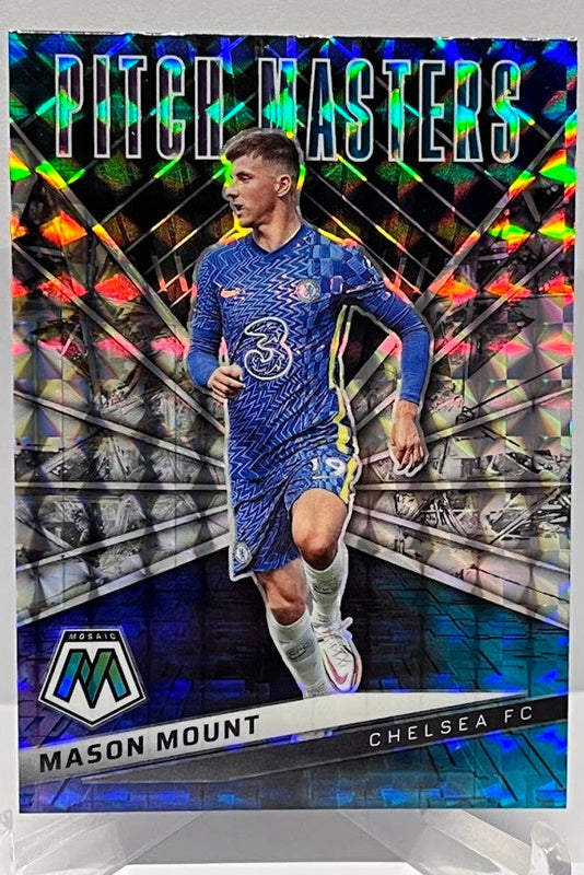 2021-22 Panini Mosaic Premier League Prizm Mason Mount Chelsea FC #23
