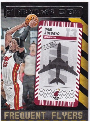 2021-22 Panini Hoops Frequent Flyers Bam Adebayo Heat #4