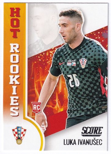 2021-22 Panini Score FIFA RC Luka Ivanusec #2