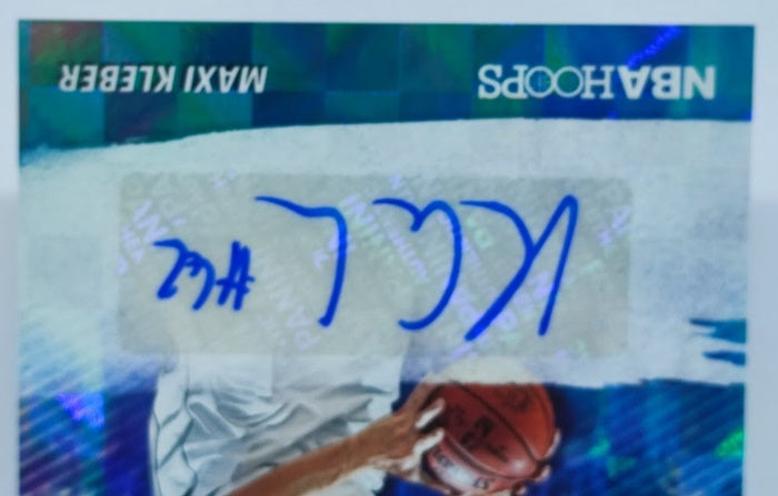 2019-20 Panini Hoops INK AU Maxi Kleber Mavericks