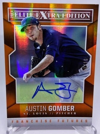 2014 Panini Elite Extra Franchise Futures Austin Gomber Colorado 01/10 #41