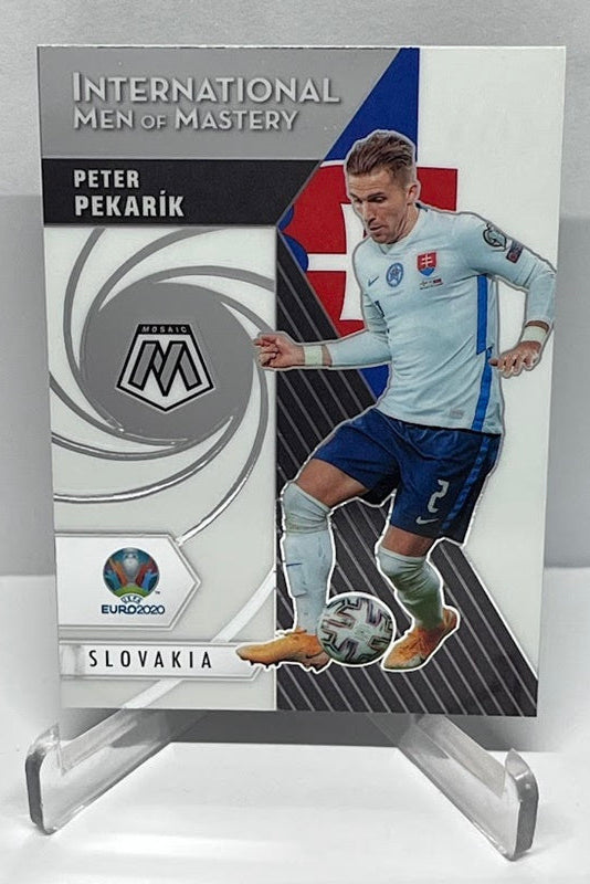 2021 Panini Mosaic UEFA EURO Men of Mastery Peter Pekarik Slovakia #18