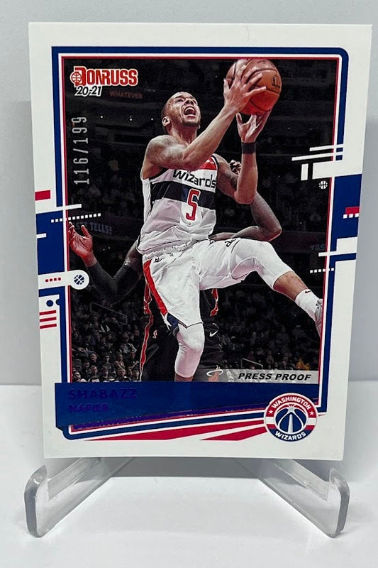 2020-21 Panini Donruss Shabazz Napier Wizards 116/199 #179