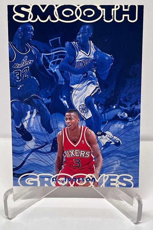 1996-97 Upper Deck Smooth Grooves Allen Iverson Philadelphia 76ers