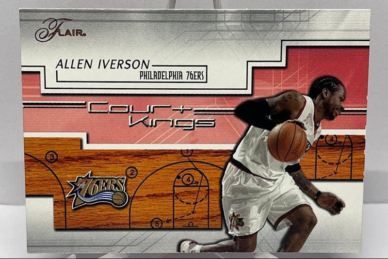 2002-03 Fleer Court Kings Allen Iverson Philadelphia 76ers #9