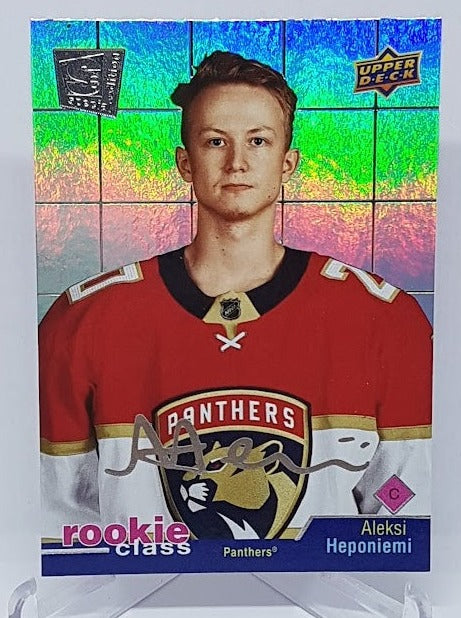 2020-21 Upper Deck Extended Series Aleksi Heponiemi Panthers RC2