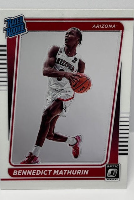 2022 Panini Chronicles Donruss Optic Rated Rookie Bennedict Mathurin #3
